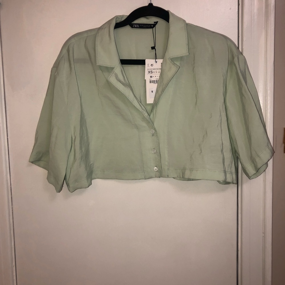 NWT Zara crop top size s